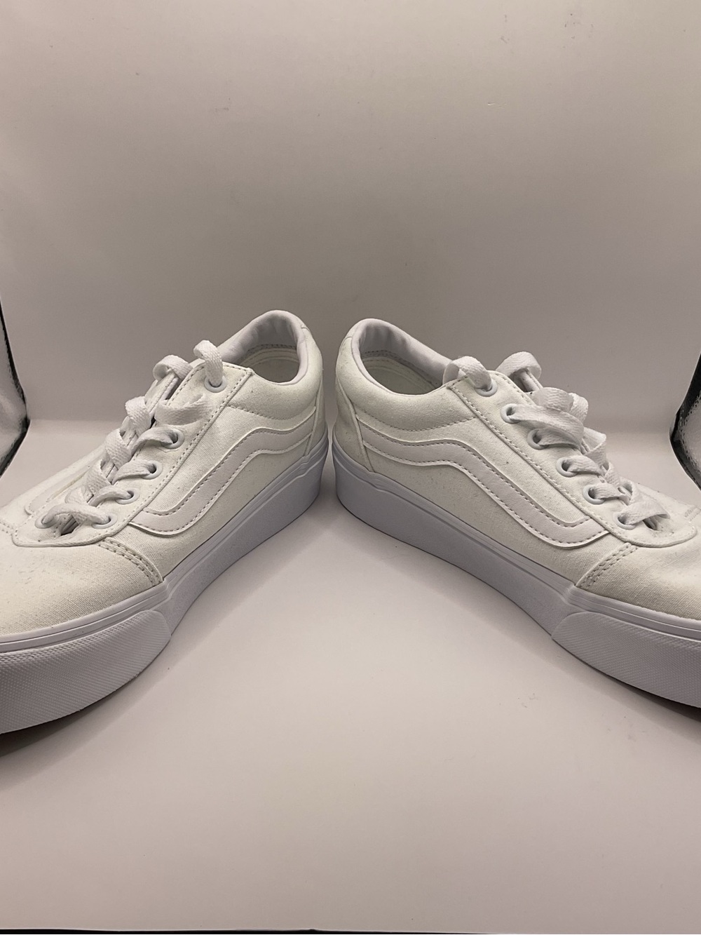 Vans Ward Sneakers Low-Top Lace Up Signature Rubber Waffle Outsole Size Women 10 - Picture 5 of 10
